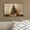 Kerstboom - Versierd - Kleurrijk canvas 2cm klein -sfeer3