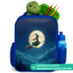 Nachtelijke Vlucht over het Woud Kinderrugzak - Blauw middel -inhoud_FR