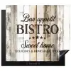 Bistro Welkomstbord Inductie beschermer vinyl 3mm middel -3d