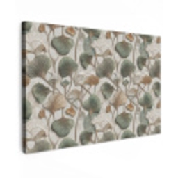 Elegant - Bladeren - Groen canvas 2cm klein 34 -z3d