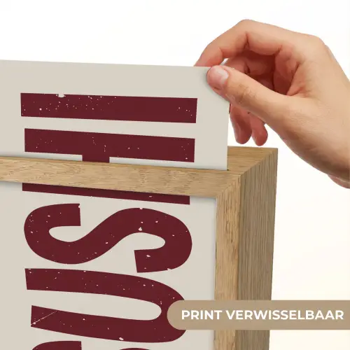 Sushi - Rood - Japandi - Decoratie Light Box met kabel (Wandlamp) klein -USP_websiteprintNL