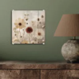 Wilde bloemen - Botanisch - Vintage - Natuur - Rustiek plexiglas 5mm klein -sfeer3