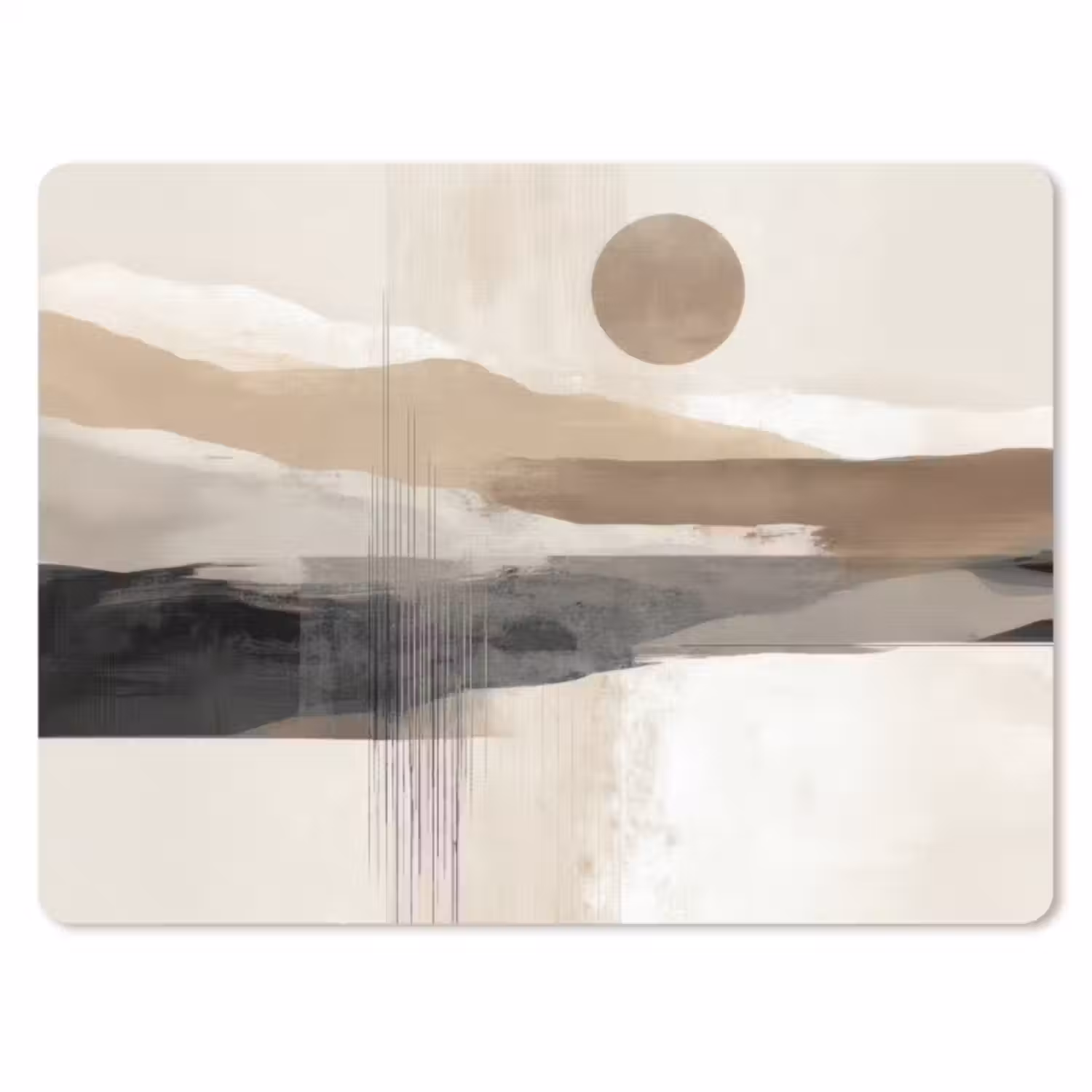 Muismat - Minimalistisch - Landschap - Dimensie