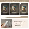 Puppy - Bloemenkrans - Vlinder - Hond - Golden retriever Light Box met kabel klein -USP_dimbaarNL