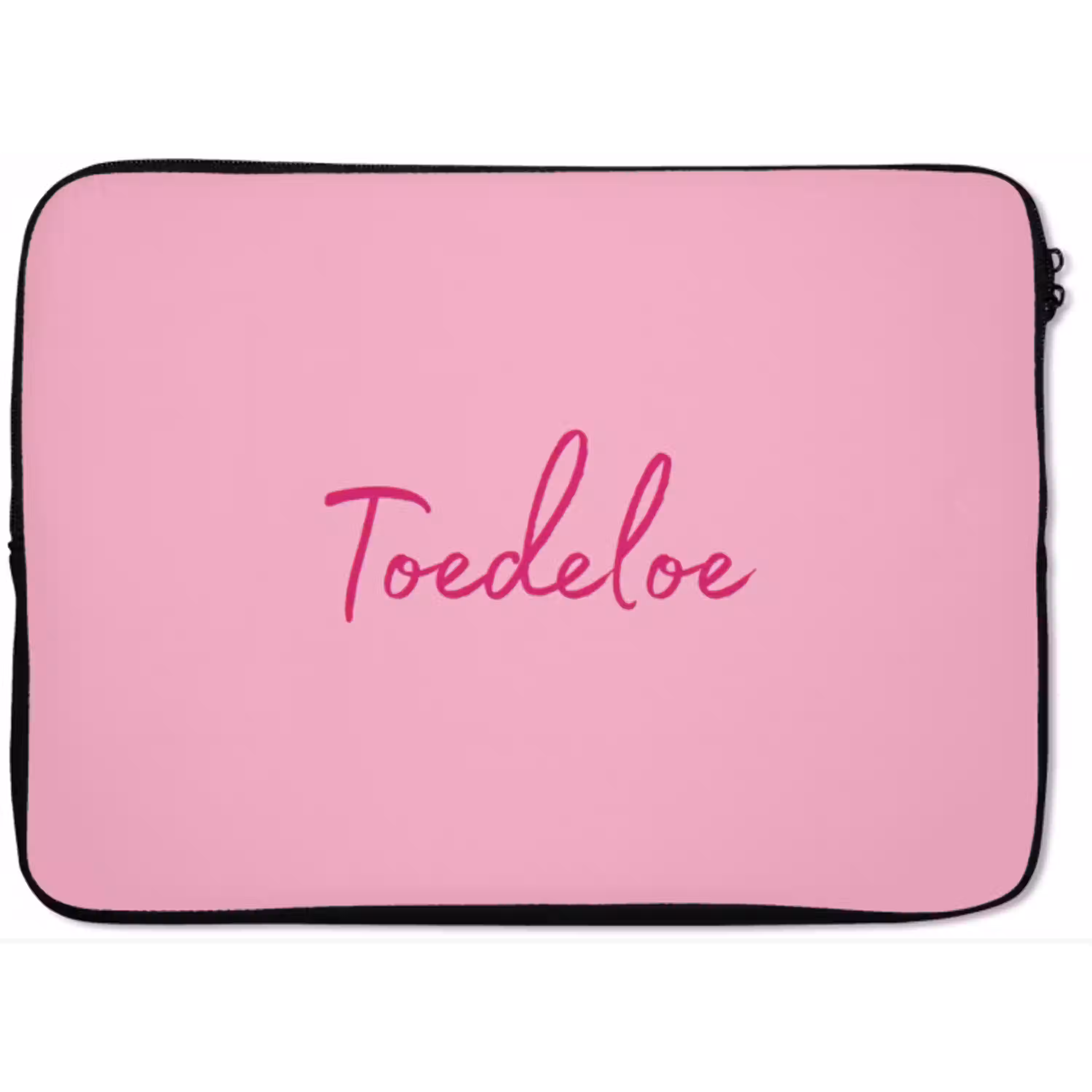 Toedeloe - Roze - Minimalistisch laptophoes neopreen klein -zkaufland3dotto