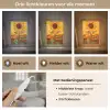 Zonnebloem - Mozaïek - Zonsondergang - Geel Light Box met kabel (Tafellamp) klein -USP_lichtkleurNL