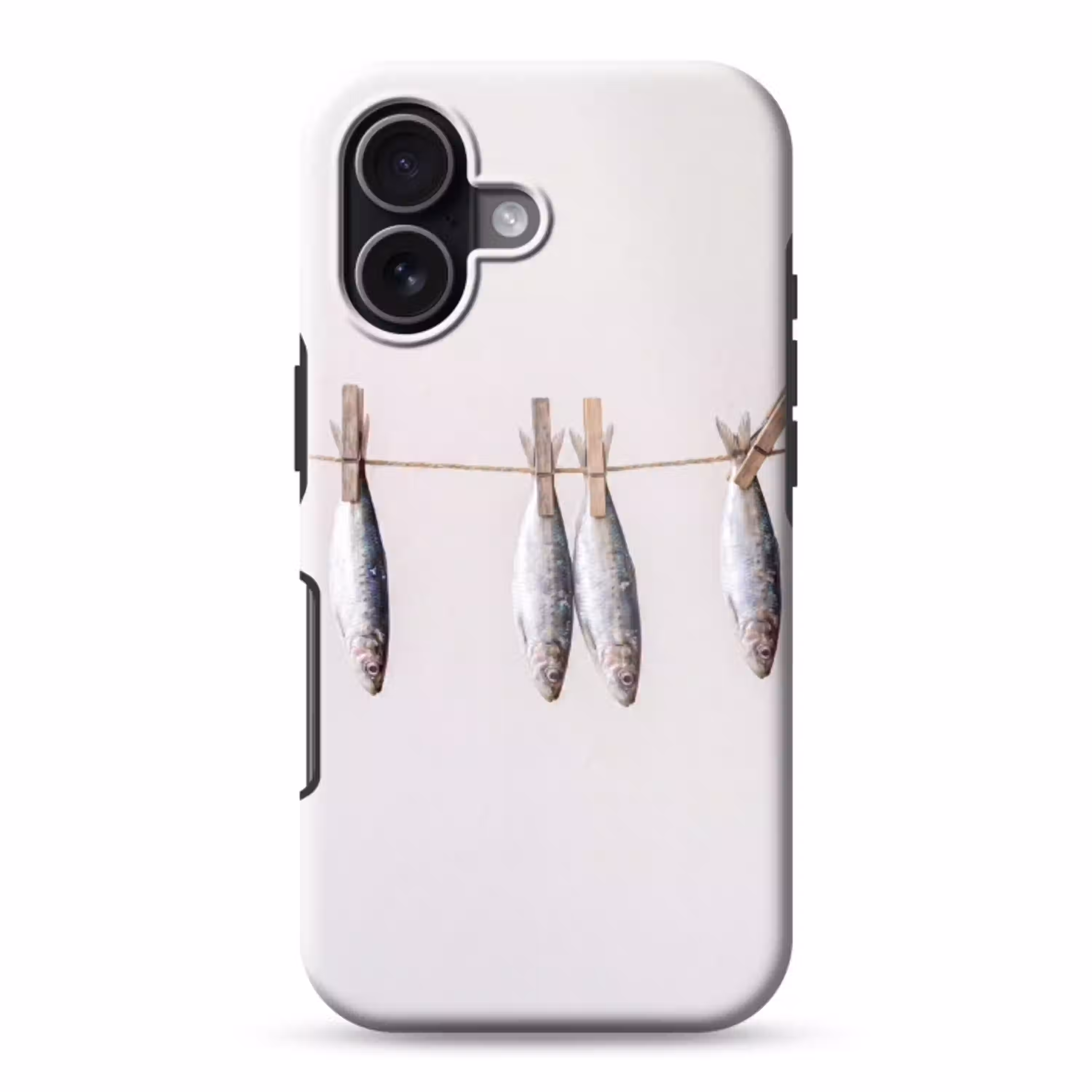 Vis - Hangend - Eten Toughcase MagSafe Apple iPhone 17 klein -3d