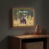 Beer - Bloemenveld - Gras Light Box met batterij (Wandlamp kind) middel -sfeer5_kind