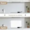 Grafisch - Patroon - Modern keuken achterwand spatscherm klein 900 -voor_na_FR