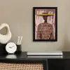 Abstract - Figuur - Illustratie - Hoed fotolijst zwart zonder passe partout klein -sfeer1