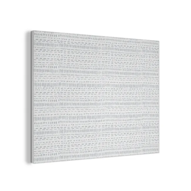 Grijs - Patroon - Stippen PET vilt klein 837 -3d