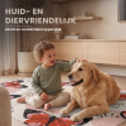 Vlinders - Retro - Kleurrijk Vloerkleed Rechthoek klein 1091 -uniquesellingpoint_zacht_NL