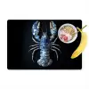 Kreeft - Delftsblauw - Schild - Stoer Placemat vinyl groot -zzzproduct_Kitchenyeah-website