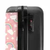 Dromerige regenbooghemel NBS - Handbagage koffer - Unisex middel -slot