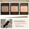 Croissant - Strik - Roze Light Box met batterij (Wandlamp) middel -USP_dimbaarNL