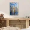 Skyline - Wolkenkrabbers - Water - Blauw plexiglas 5mm klein -sfeer4