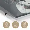 Hond - Garde - Kok plexiglas 5mm klein -sfeer2