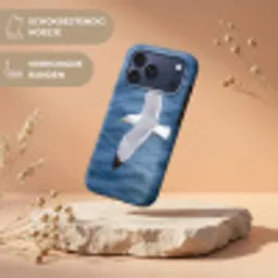 Zeemeeuw - Oceaan - Blauw Toughcase MagSafe Apple iPhone 17 Pro Max klein -USP_RandenV_NL