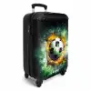 Voetbal on fire NBS - Handbagage koffer - Unisex middel -productfoto_3d
