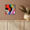 Abstract - Vormen - Kleuren - Stippen aluminium wit klein -sfeer4
