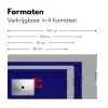 Yes fun - Rood - Blauw - Stippen Muismat XXL klein -sfeer5