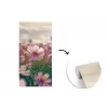 Bloemen - Paars - Wazig fotobehang vinyl groot -3d