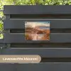Strandduinen in het Avondlicht tuinposter los doek klein -sfeer3