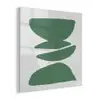 Abstract - Groen - Vormen - Modern plexiglas 5mm klein -z3d