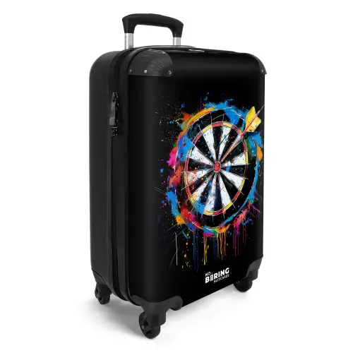 Dartbord met graffiti NBS - Handbagage koffer - Unisex middel -productfoto_3d