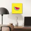 Fruit - Watermeloen - Geel aluminium wit klein -sfeer5