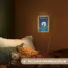 Heks - Volle maan - Sterrenhemel Light Box met kabel (Kinderlampje) klein -sfeer5_kind