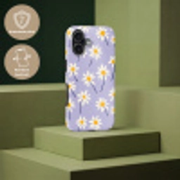 Modern - Madelief - Paars Toughcase MagSafe Apple iPhone 17 klein 1017 -USP_PrintM_NL