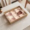 Macarons - Beige - Bruin Dienblad Rechthoek middel -sfeer1