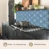 Tegel - Patroon - Blauw - Wit keuken achterwand 2 middel 871 -usp_NL