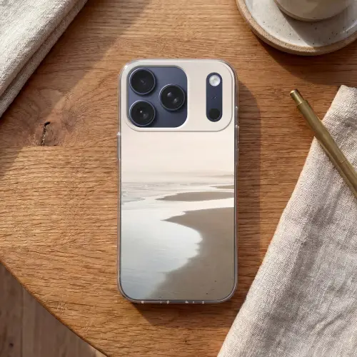 Kustlijn - Strand - Oceaan Telefoonhoesje iPhone 17 Pro klein -sfeer1