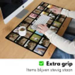 Fotocollage - 32 afbeelding Muismat XXL klein -sfeer3