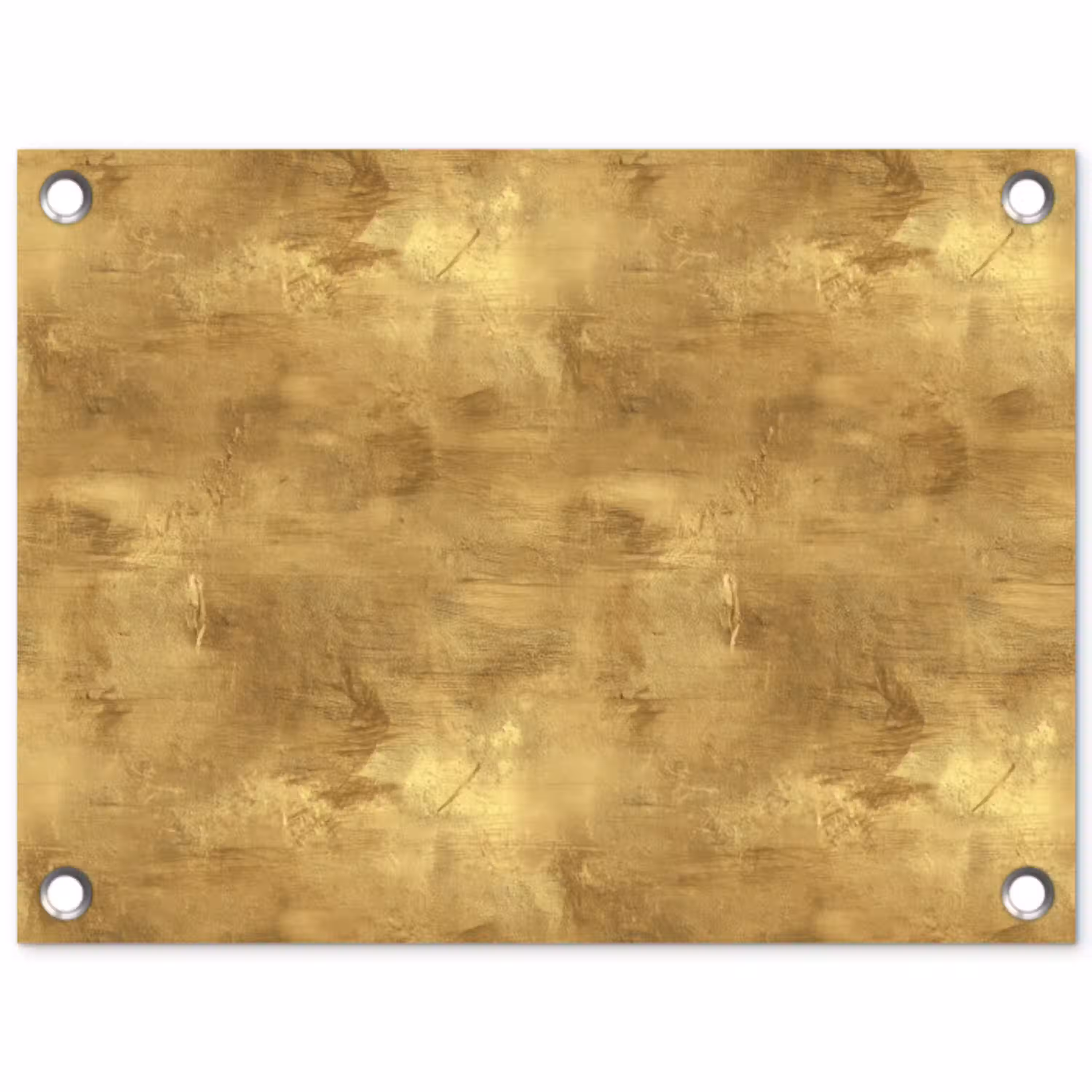 Industrieel - Textuur - Goud tuinposter los doek klein 239 -3d