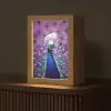 Pauw - Koksmuts - Cool - Paars Light Box met kabel (Tafellamp) klein -z3d_website