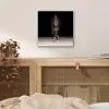 Paard - Modern - Portret aluminium wit klein -sfeer3