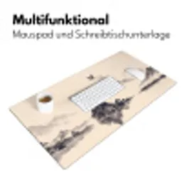 Oosters - Kraanvogels - Landschap Muismat XXL klein -ysfeer4_duits