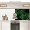 Natuur - Tropisch - Bladeren - Groen keuken achterwand 2 middel -voor-na2_FR
