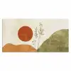 Zon - Abstract - Takken - Oranje Muismat XXL klein -3d_leeg