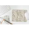 Textuur - Reliëf - Beige muismat rubber klein 262 -witbureau