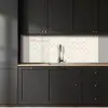 Patroon - Bloemen - Beige keuken achterwand 2 middel 871 -sfeer1