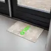 YOLO - Groen - Neon - Slangenprnt Deurmat klein -sfeer2