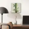 Bamboestengels - Sierlijk - Groen aluminium wit klein -sfeer5