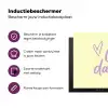 Oh darling - Geel - Hart Inductie beschermer vinyl 3mm klein -zzzzzzz-cc-usp
