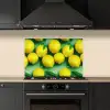 Citroenen - Geel - Groen - Druppels keuken achterwand spatscherm klein 900 -sfeer1
