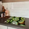 Kiwi - Fruit - Groen Inductie beschermer vinyl 3mm middel -sfeer3