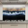 Abstract - Goud - Luxe - Blauw keuken achterwand spatscherm klein -3d_website